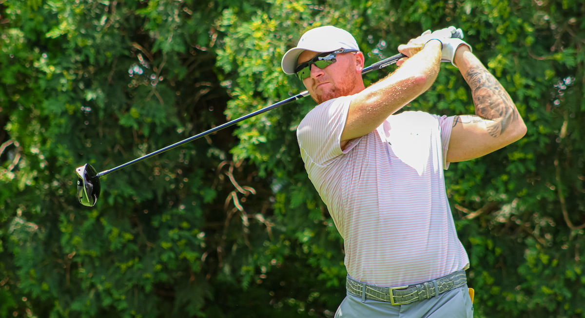 Runner-up Darin Kowalski competing at Sunnehanna Country Club