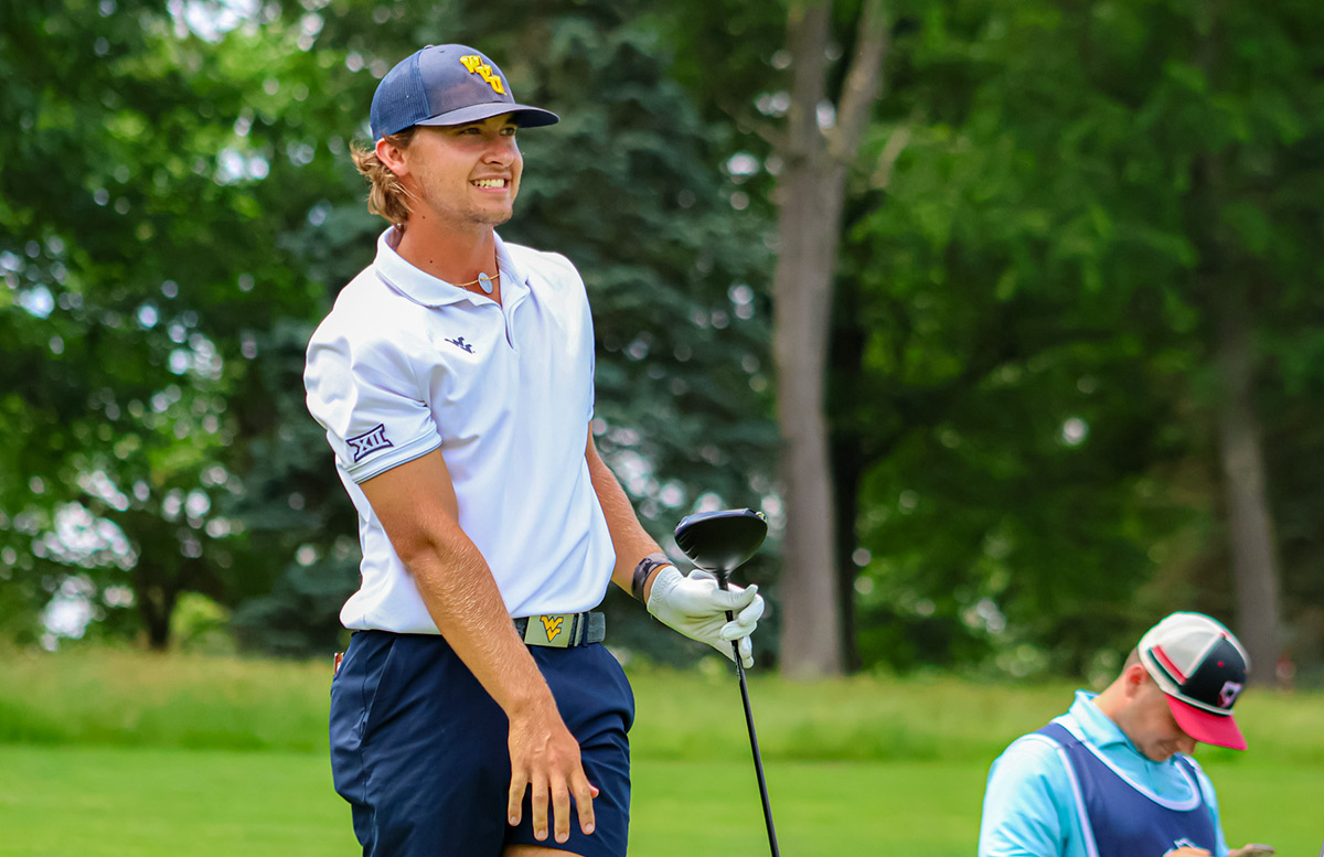 Nick Turowski competing in the West Penn Open at Sewickley Heights