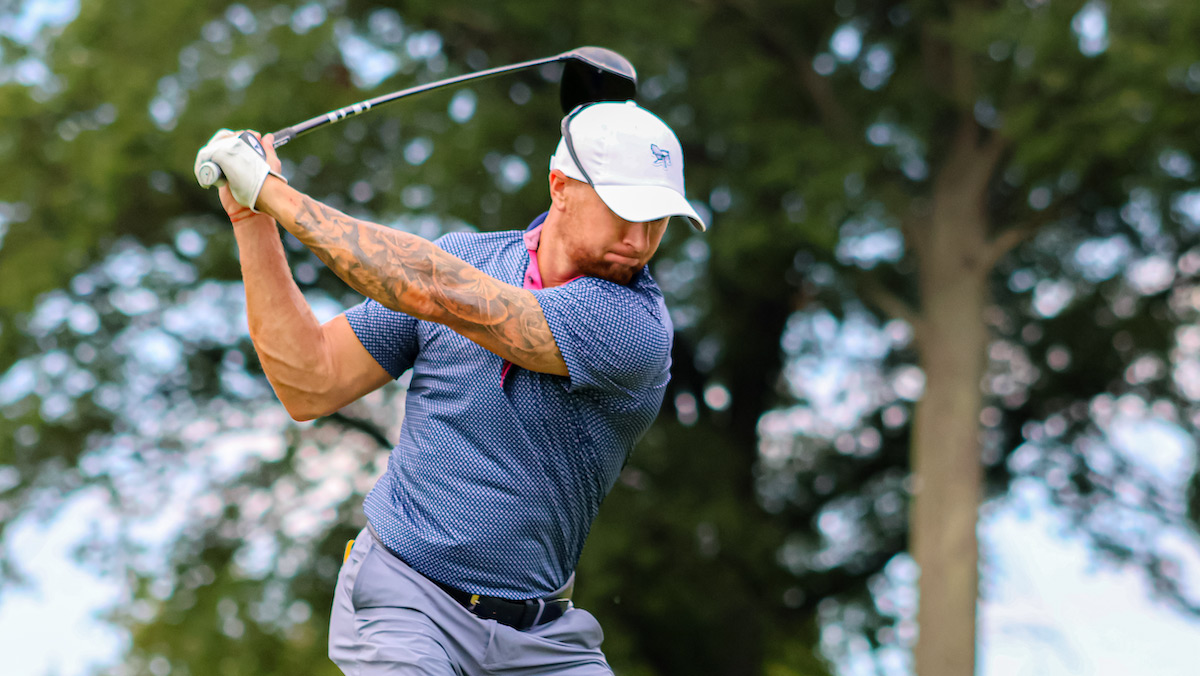 Darin Kowalski competing in the 40th WPGA Mid-Amateur Championship at Green Oaks Country Club