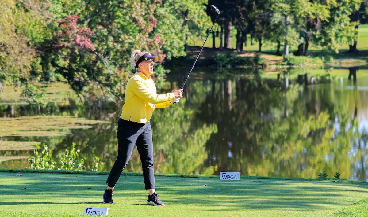 30365-1 Rebecca Matscherz competing in the Second WPGA Women's Triple Play Tournament at Grove City Country Club