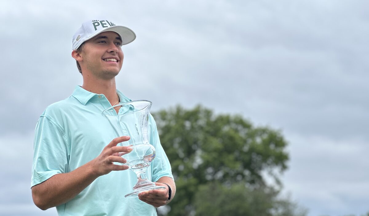 Nick Turowksi, 104th WPGA Junior Champion. Nick Turowksi, 104th WPGA Junior Champion.