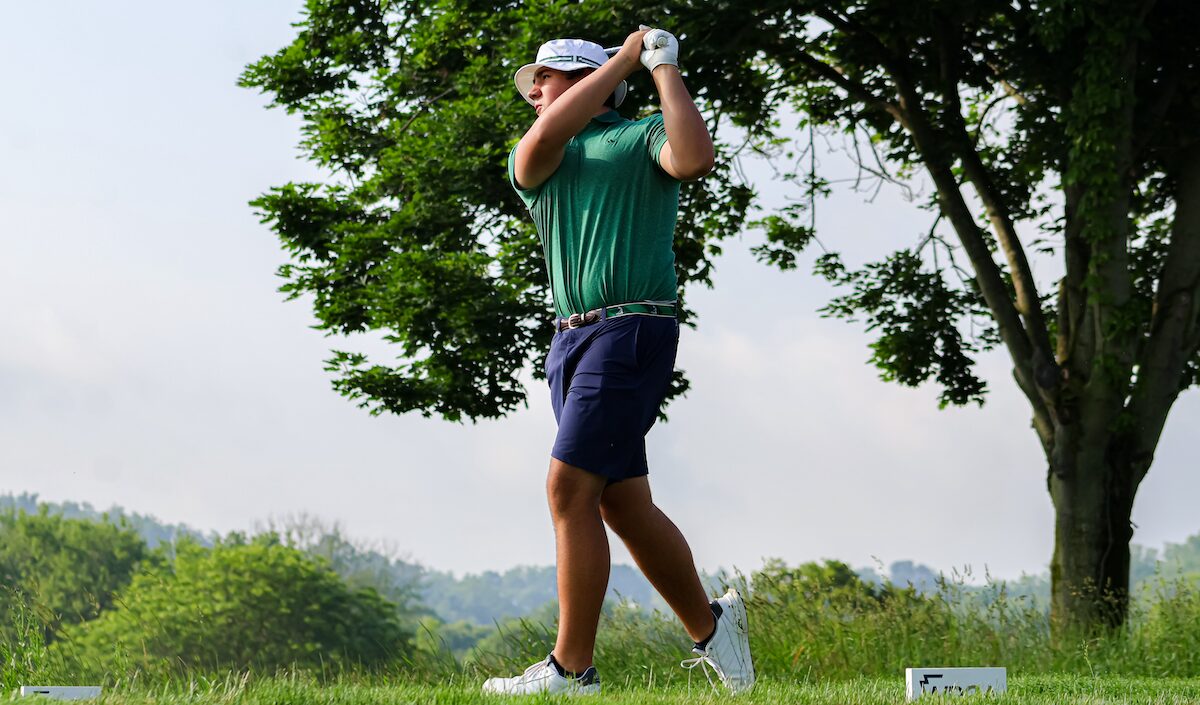 Michael Quallich competing in the 105th WPGA Junior Championship at Lone Pine Country Club Michael Quallich competing in the 105th WPGA Junior Championship at Lone Pine Country Club