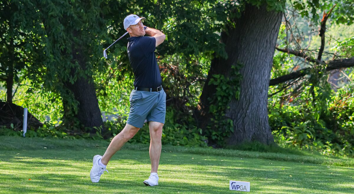 Ryan costello competing in qualifying for the WPGA Amateur Championship at Latrobe Elks Golf Club