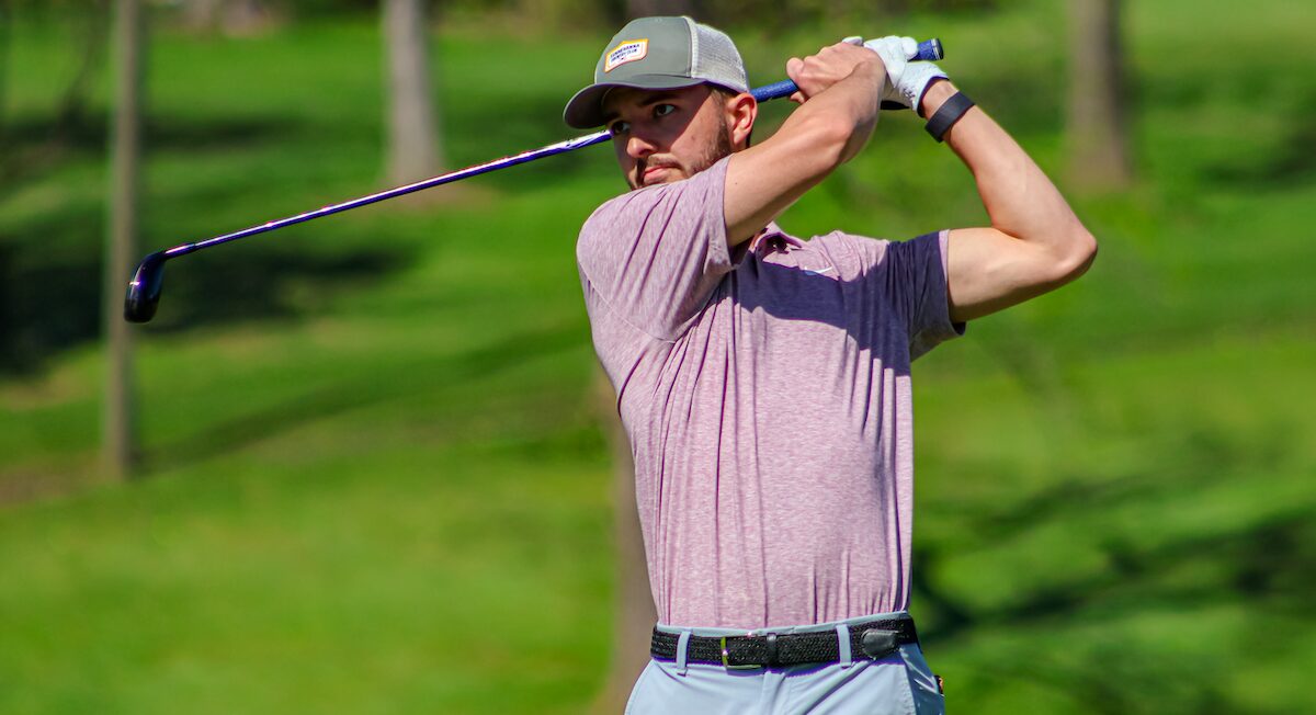 Sam Napper competing at Montour Heights Country Club in WPGA Open Championship qualifying Sam Napper competing at Montour Heights Country Club in WPGA Open Championship qualifying