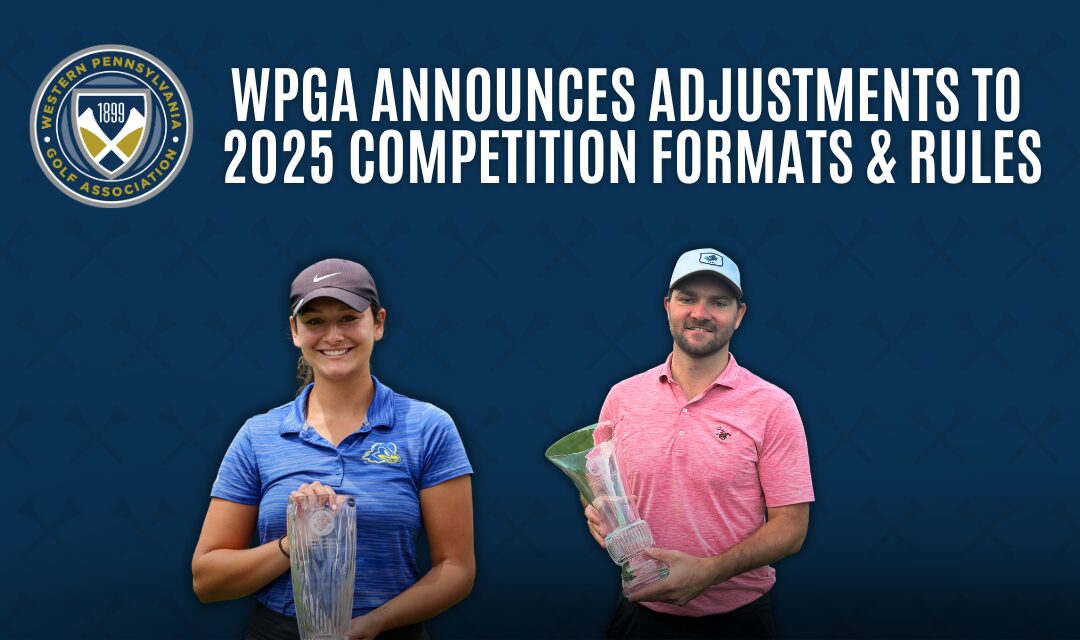 WPGA announces adjustments to competition formats, rules